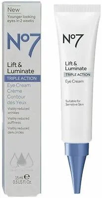 NO 7 Restore&Renew Multi Action Protect&PerfectLuminate Triple Action Eye Cream • £9.85