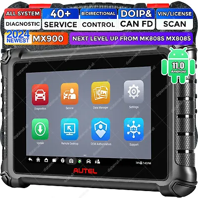 2024 Autel MaxiCheck MX900 Full Bidirectional Scan Tool 40+ Service Android 11.0 • $529