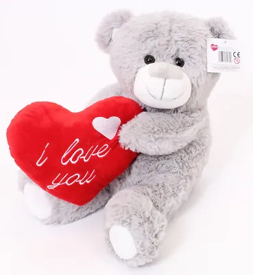 Valentines Day Teddy Bear I Love You Special Anniversary Heart Gift Girlfriend • £10.99