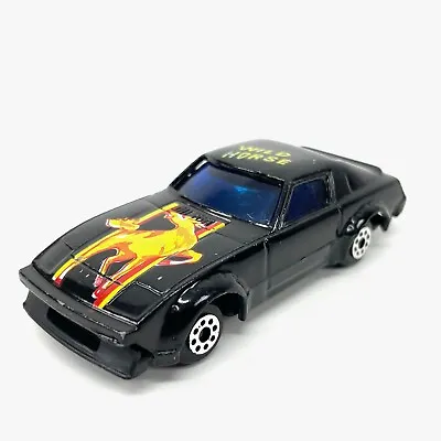 Vintage Black Datsun Wild Horse 701 3  Diecast Car Toy • $6