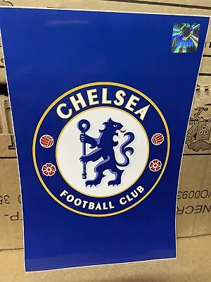 Official Licensed Chelsea Football Club Vinyl  Football Sticker Logo • £3.99