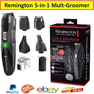 Men's Cordless Beard Trimmer Rechargeable Body Shaver Hair Clipper Groomer Trim • $44.95