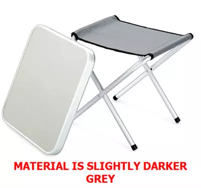£7.99 • Buy  SLIGHT SECONDS Wilron Folding Camping Aluminium Lightweight Stool/Table 77388
