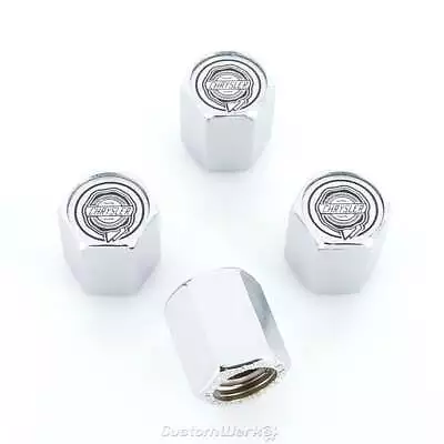 Chrysler Shield Logo Tire Stem Valve Caps (Chrome) • $14.95