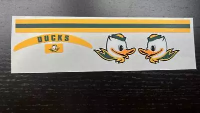 Oregon Ducks  Puddles  Mini Football Helmet Decal Set • $25