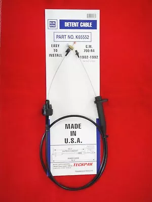 Th700r4 4l60 1982-1992 Transmission Oe Throttle Pressure Kickdown Cable Kk65552 • $31.33