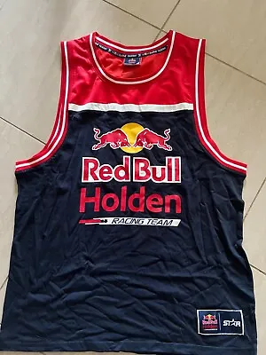 Red Bull Holden Racing Team Men's Singlet With Defects • $29.99