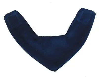 US Air Force Neck Tab Blue Satin Womens Mess Dress  Hook Pile Attachment • $8.99