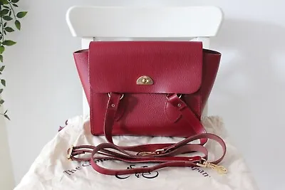 The Cambridge Satchel Company Leather 13.5 Inch The Small Emily Tote Bag In Red • £100