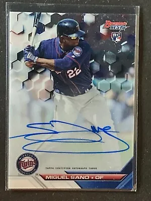 2016 Bowman's Best Miguel Sano Auto - PWE .95 Shipping! • $5.95