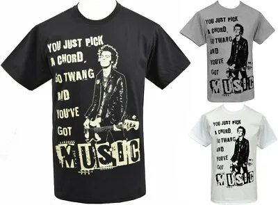 £14.50 • Buy Mens Sid Vicious T-Shirt 1977 Punk Rocker Bass Guitar TWANG Music S-5XL