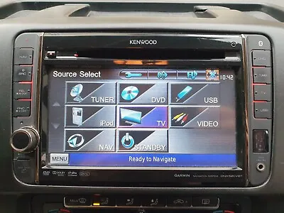 Kenwood DNX520VBT VW Seat Skoda Head Unit With 7” Screen Radio CD & Navigation • £215
