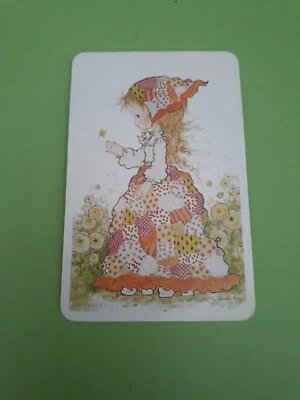 $3.50 • Buy Genuine Vintage,Swap/playing Cards,70s  Sarah Kay, Blank Back.