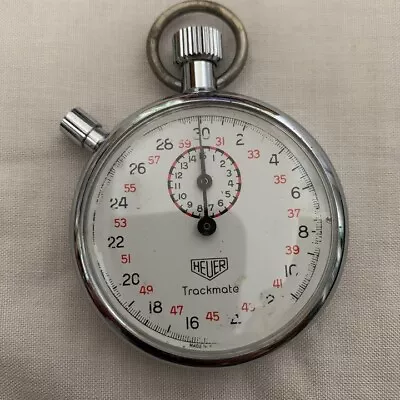 Rare Vintage TAG Heuer Track Master Working Confirmed Manual-Winding Stopwatch • $187.45