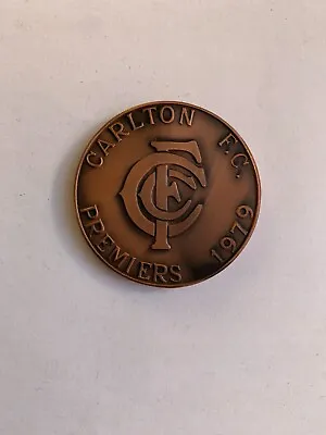 $50 • Buy Carlton 1979 Premiers Medallion