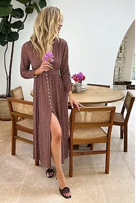 $65 • Buy ARNHEM Dorothy Midi Tea Dress - Summer Party Cocktail Sz12 L BNWT RRP$229
