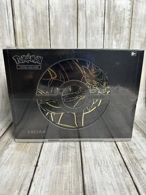 $75 • Buy Pokemon Tcg Sword & Shield Elite Trainer Box Plus New Factory Sealed Zacian