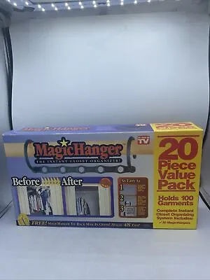 Magic Hanger As Seen On TV Space Saving 20 Piece Value Pack Closet Organizer • $7