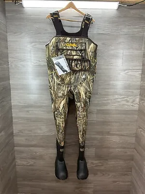 Cabela's SuperMag 1600 Duck Hunting Waders. Insulated Chest Waders. Size 8 R • $149.99