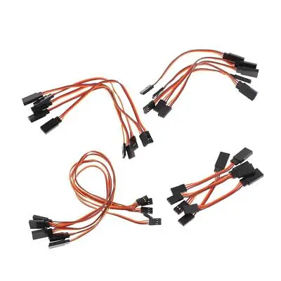 5 Pieces Male To Female Servo Extension  Cable 3 Pin  JR Connector • £5.33