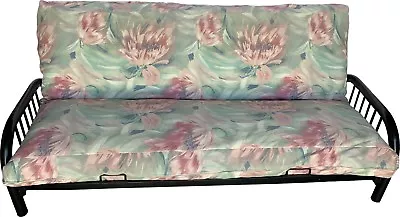 Canvas Deco#34 Full Size Futon Mattress Cover Bed Protector Washable Covers • $65