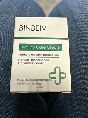 Brand New Sealed Bingeiv Vitiligo Care Cream Natural Plant Essence 1.23oz 35g • $9.50