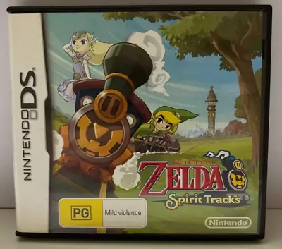 Nintendo DS The Legend Of Zelda Spirit Track Like New Free Postage AUS • $62