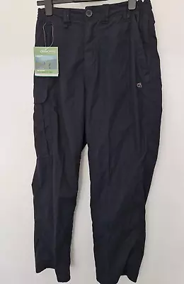 Craghoppers Mens Outdoor Kiwi Classic Walking Trousers Bark 30  S 29  Leg BNWT • £28.80