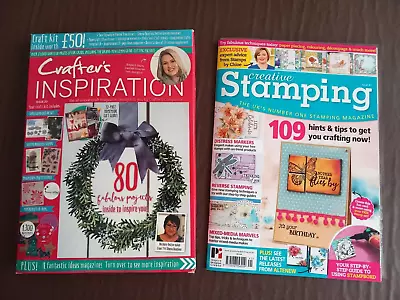 Craft Magazine Bundle Creative Stamping Issue 41 & Crafters Inspiration Issue 20 • £10.95