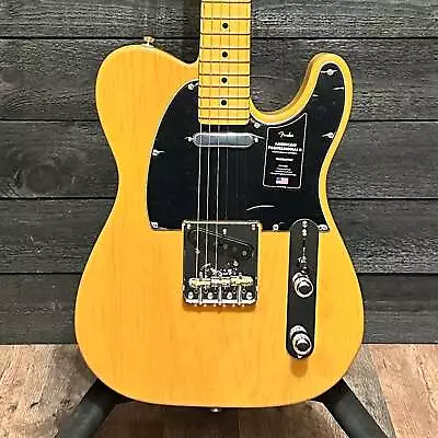 Fender American Professional II Telecaster USA Electric Guitar Butterscotch Blon • $1679