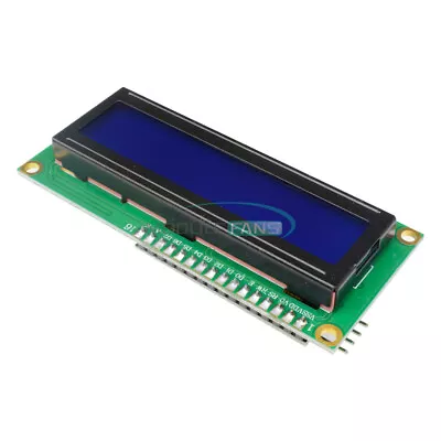 1602 16X2 LCD Blue Display IIC/I2C/TWI/SP​​I Serial Interface Module • $2.52