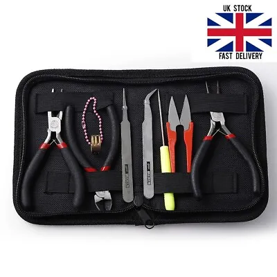 £3.99 • Buy Craft Making Jewellery Repair Set Tool Cutter Scissors Tweezers Gift Kit 8 Piece