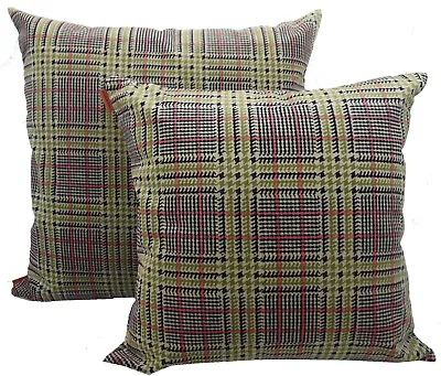 MISSONI HOME CUSHION COVER  VELVET ECOLOGIC 18x18  COTTON BLEND  St. ANDREWS T48 • $90