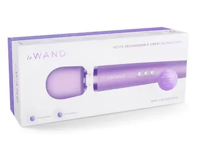 Le Wand Petite Rechargeable Massager Gold Blue Cherry Navy Violet Or Rainbow • £98.99