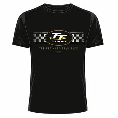 £14.99 • Buy  Official Isle Of Man TT Races Retro Black T'Shirt - 19ATS4