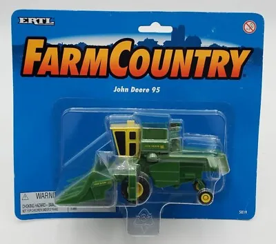 $58 • Buy John Deere 95 Combine With Corn Head By Ertl Farm Country 1/64 Scale