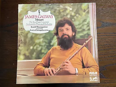 James Galway Classic 12  Vinyl Lp Album Record - James Galway Plays Mozart • £2.99