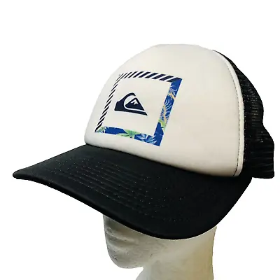 Quicksilver Hat Cap Trucker SnapBack  Adjustable OSFM Surf Beach Skate • $16