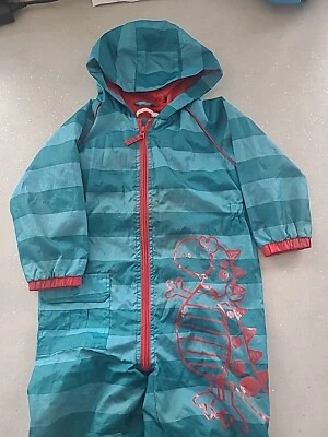 Blue Zoo Puddlesuit Age 3-4 - Folds Into Bag  • £3.50