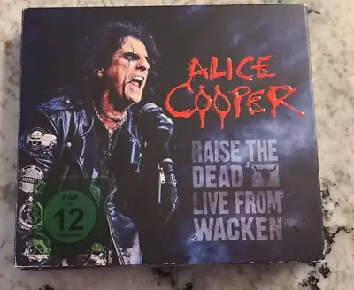 ALICE COOPER - Raise The Dead - Live From Wacken 2 CD 1 DVD (German Import) • $29.99