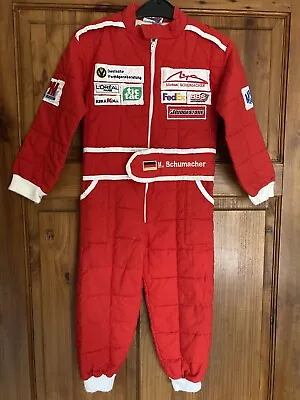 Michael Schumacher F1 Collection Genuine Vintage 1996 Child’s Race Suite Unique • £29.99