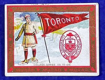 1910 Murad Cigarettes College Series T51 University Of  Toronto • $2.70