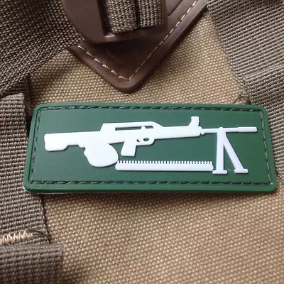 Gun Tactical Milspec Army Airsoft Isaf 3d Rubber Pvc Patch Green • $7.99