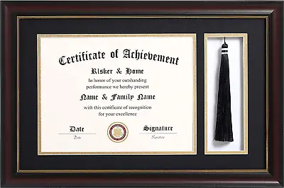 11x17 Diploma Frames With Tassel Holder For 8.5x11 Certificate Document Shadow B • $50.87