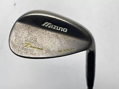 Mizuno MP-T Black Nickel Lob Wedge LW 58* 10 TT Dynamic Gold Wedge Steel Mens RH • $37.99