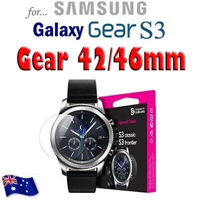 Tempered Glass Screen Protector For Samsung Gear S2 42mm S3 46mm Classic Frontie • $3.95