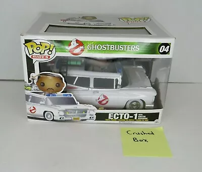 Ecto-1 WIth Winston Zeddemore FUNKO POP Rides Ghostbusters 04 DAMAGED • £61.73