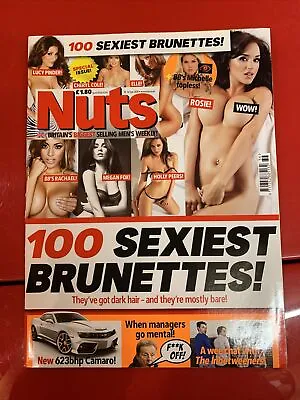 £9.95 • Buy 'Nuts' Mag 10-16 Sept 2010 ‘100 Sexiest Brunettes’ LUCY PINDER, MEGAN FOX + More