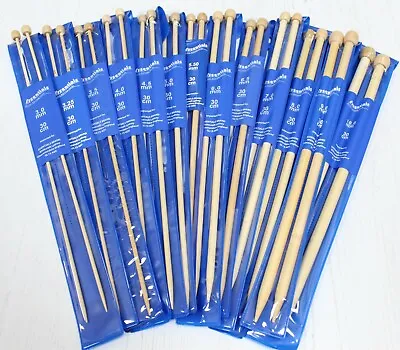 Bamboo Knitting Needles & Knitting Pins Whitecroft Essentials 3mm - 10mm X 30cm  • £2.95