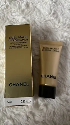 CHANEL SUBLIMAGE LA Crème LUMIÈRE Brightening And Regeneration Cream 5mlBNIB! • £44.98
